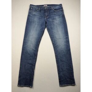 SMN Denim The Finn Selvedge 36 Tapered Slim USA Made Blue
